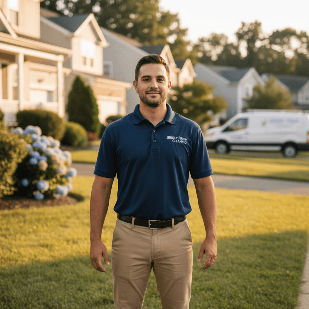 Damien M, founder of Simply Spotless Cleaning